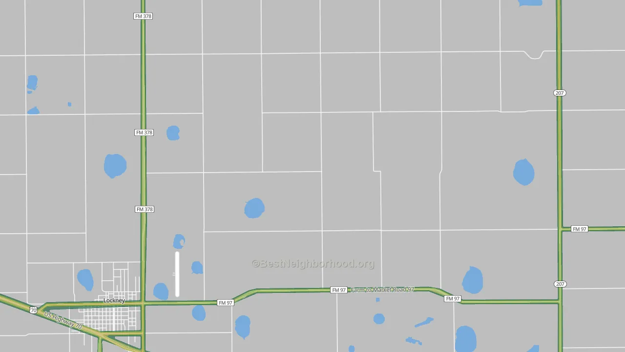 Muncy, TX Map of Noise Levels in Muncy