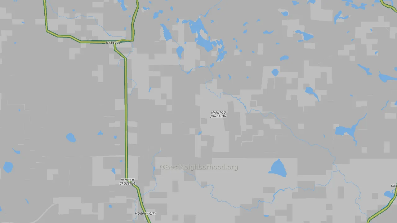 Murphy City, MN Map of Noise Levels in Murphy City