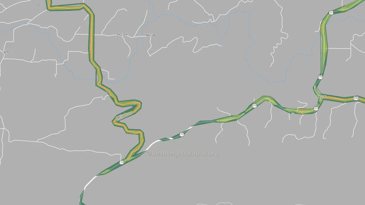 Nella, AR Map of Noise Levels in Nella