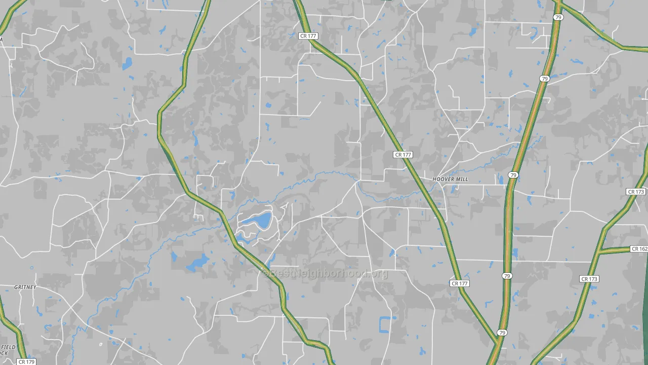 Noma, FL Map of Noise Levels in Noma