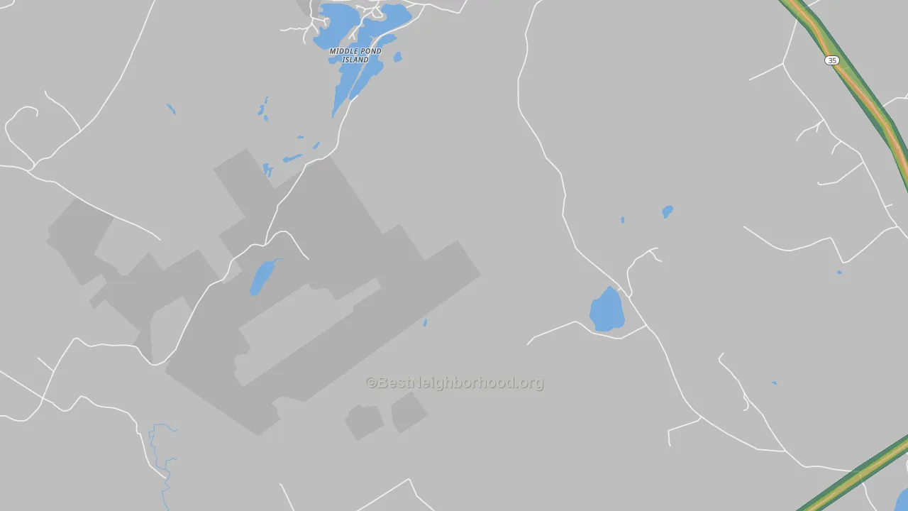 North Waterford, ME Map of Noise Levels in North Waterford