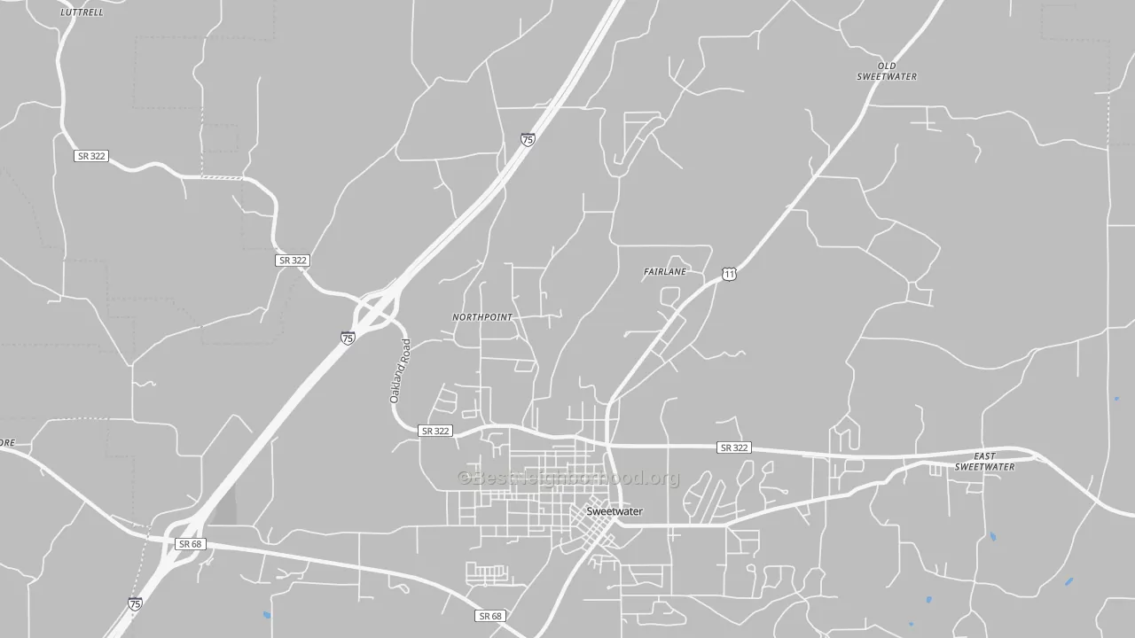 Northpoint, TN Map of Noise Levels in Northpoint