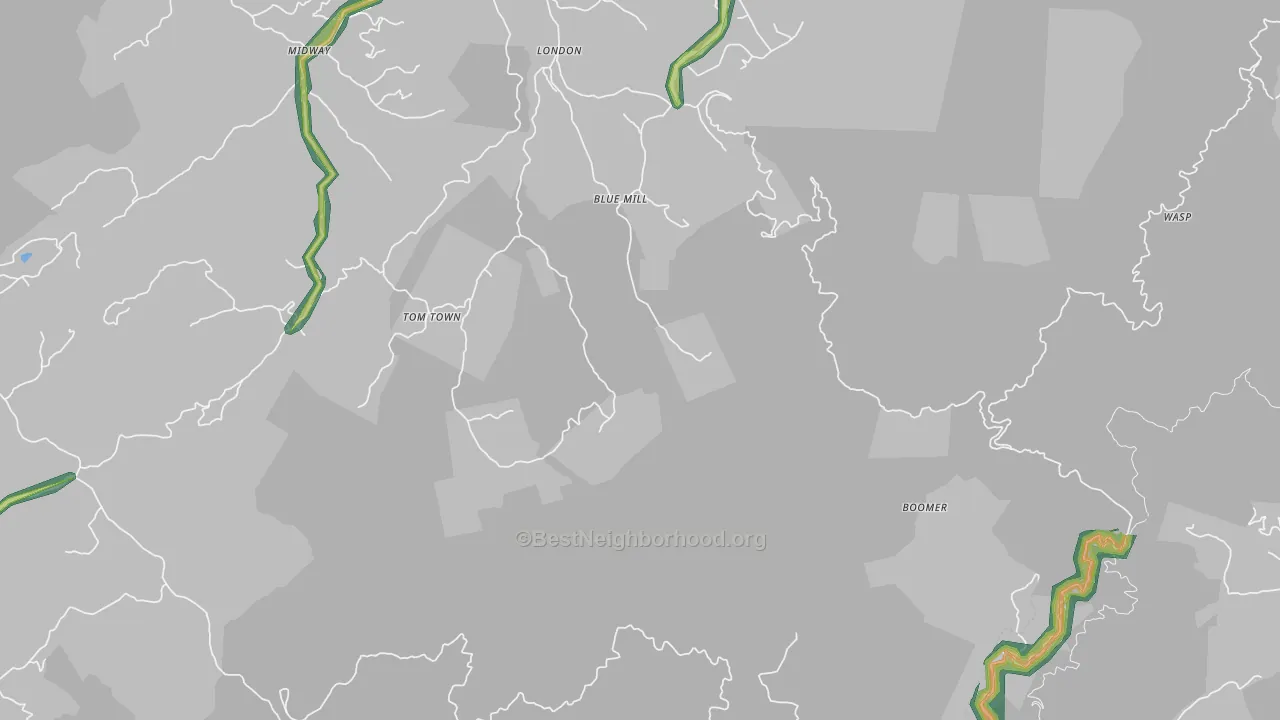 Nough, TN Map of Noise Levels in Nough