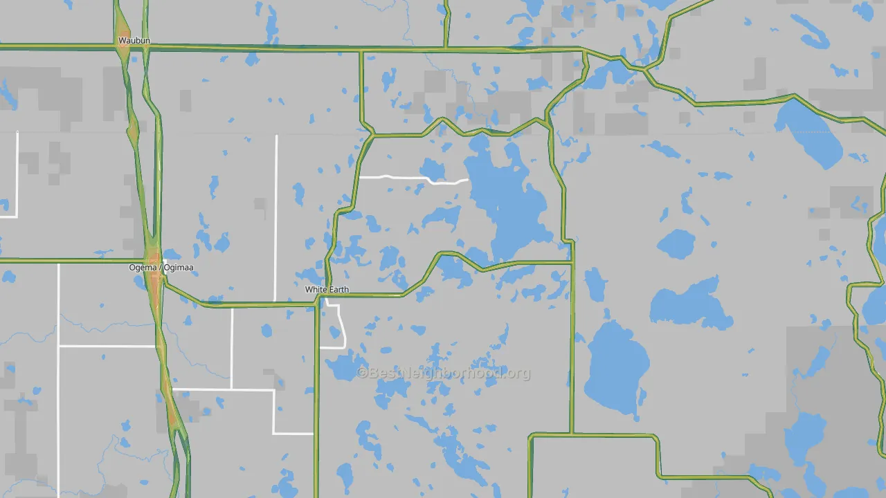 Ogema, MN Map of Noise Levels in Ogema
