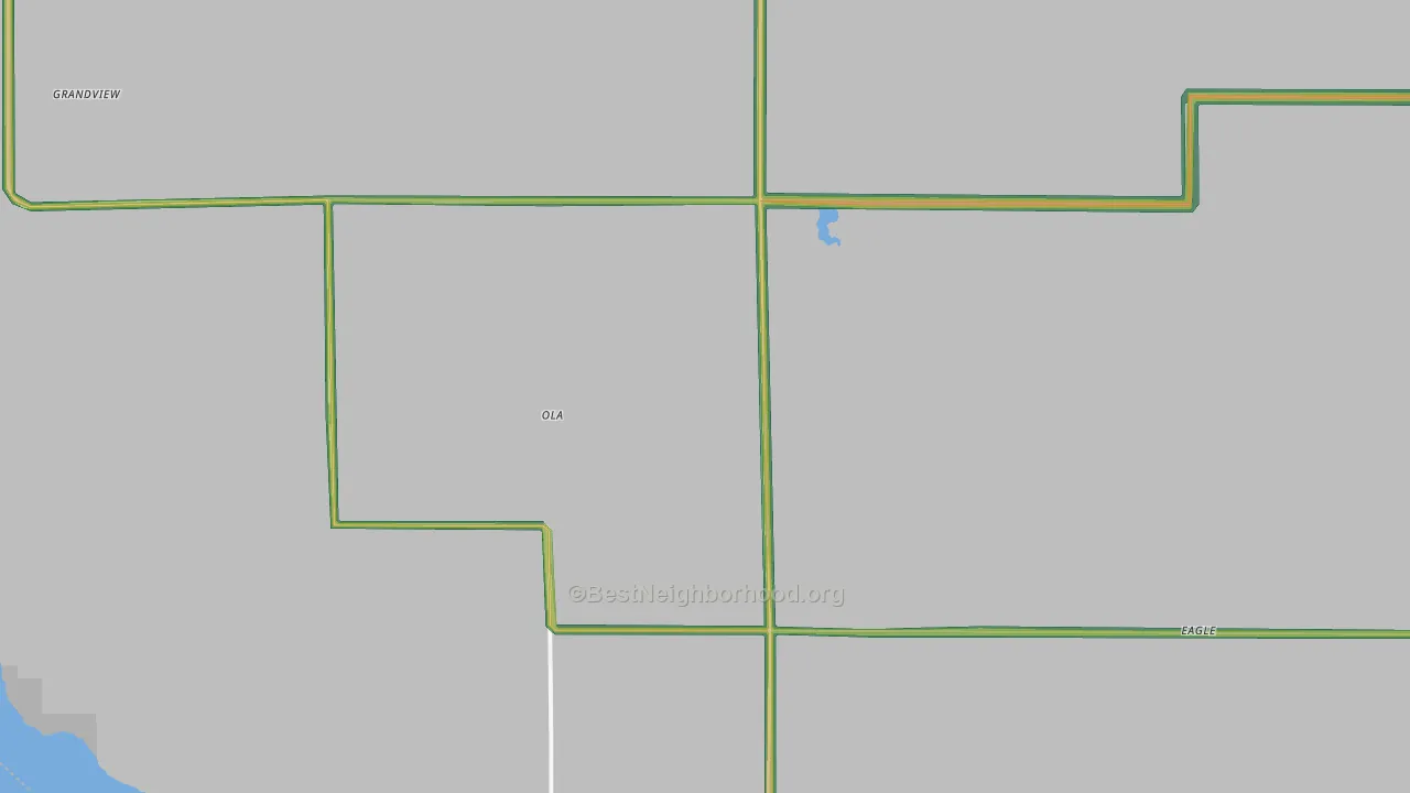 Ola, SD Map of Noise Levels in Ola