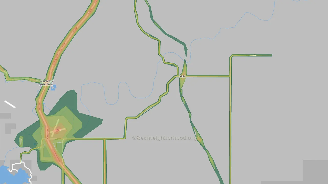 Oral, SD Map of Noise Levels in Oral