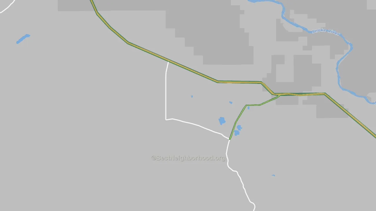 Oreana, ID Map of Noise Levels in Oreana
