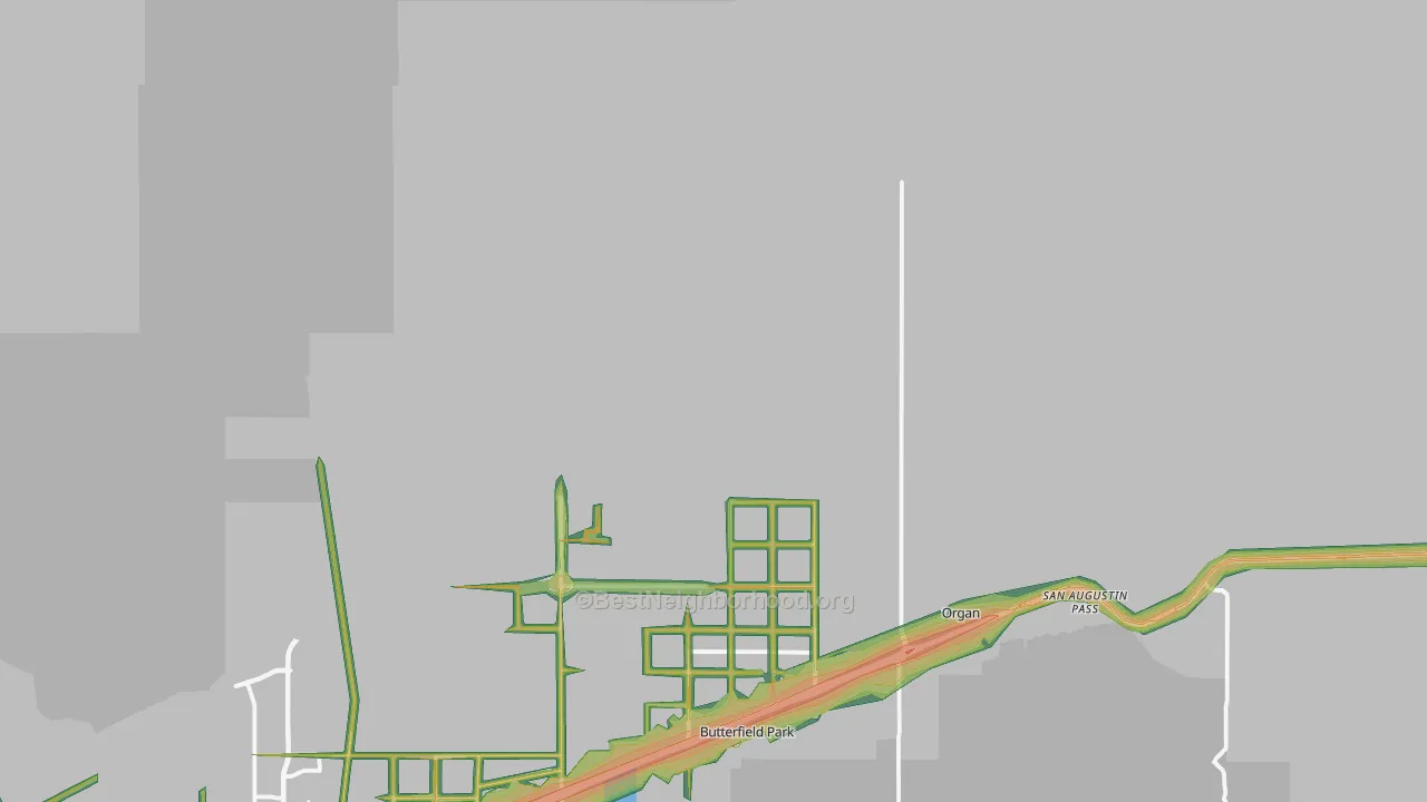 Organ, NM Map of Noise Levels in Organ