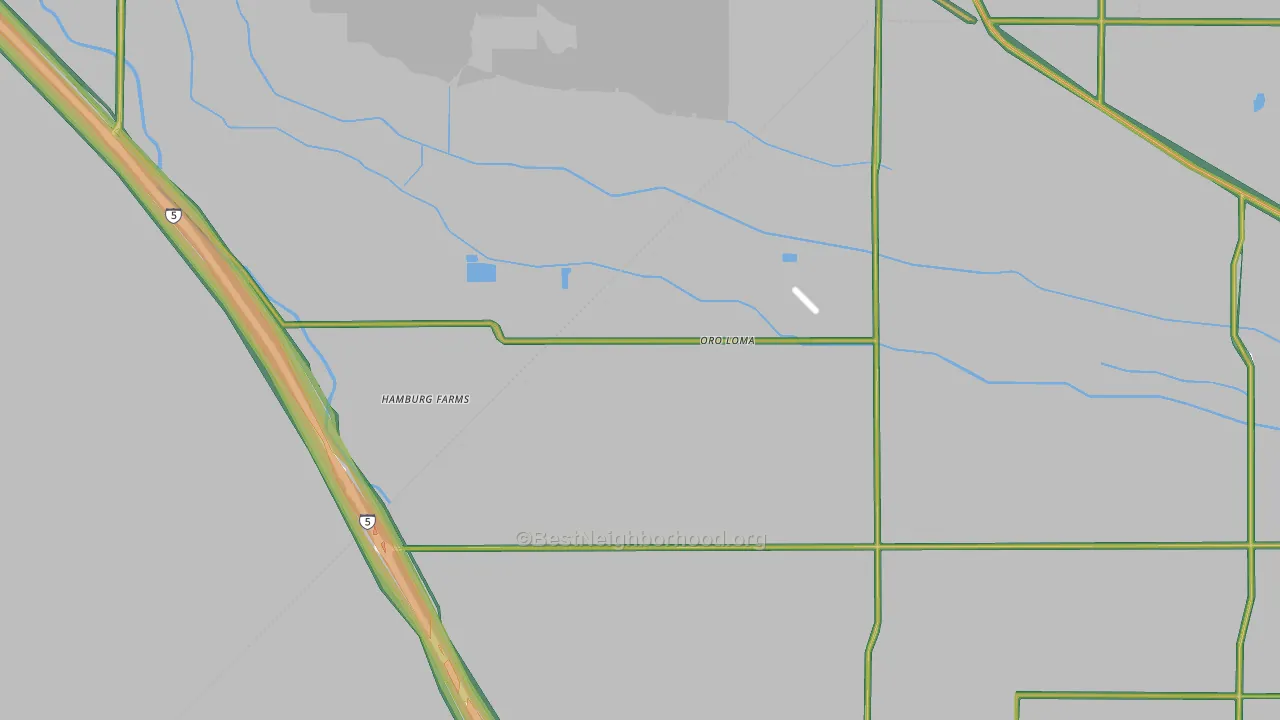 Oro Loma, CA Map of Noise Levels in Oro Loma