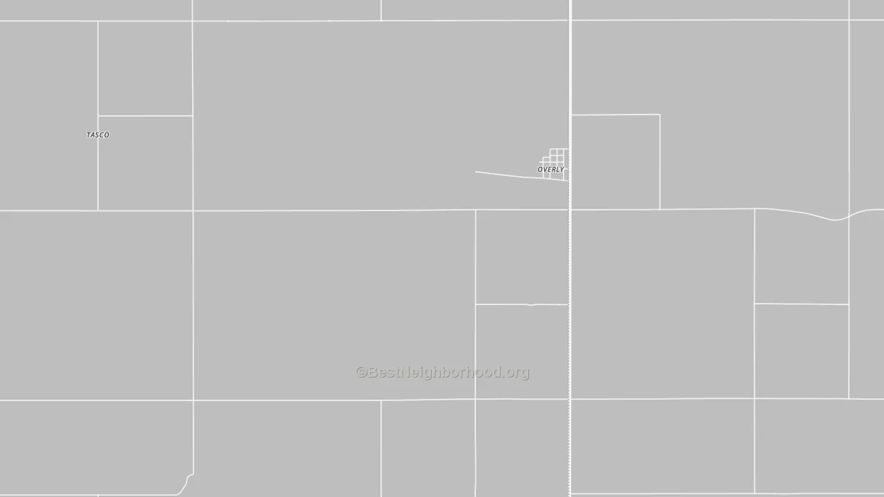 Overly, ND Map of Noise Levels in Overly