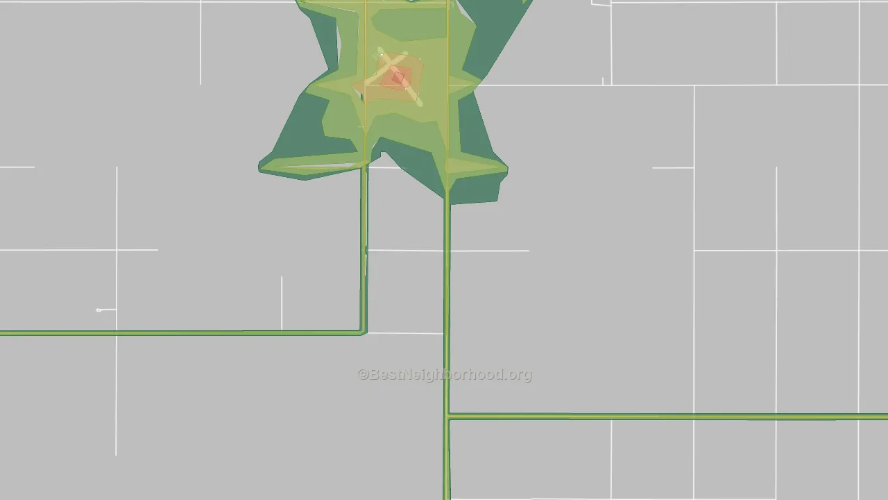 Owattonna, SD Map of Noise Levels in Owattonna