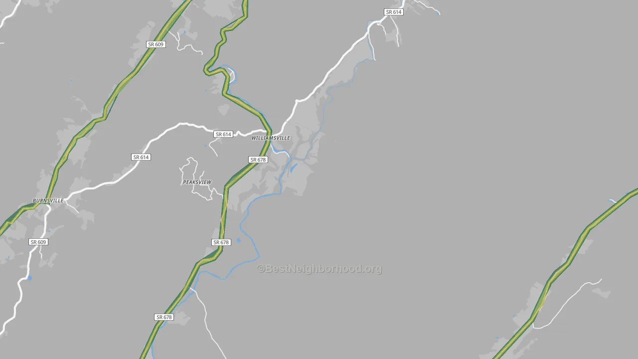 Patna, VA Map of Noise Levels in Patna
