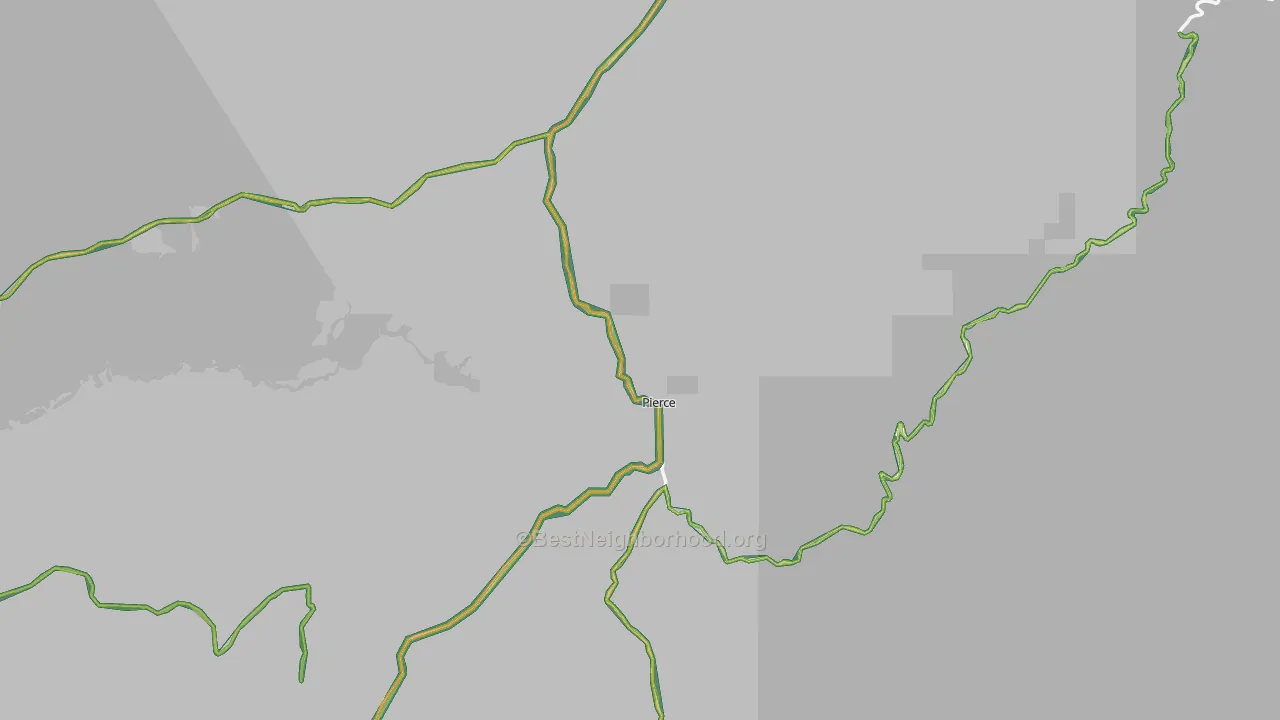 Pierce, ID Map of Noise Levels in Pierce