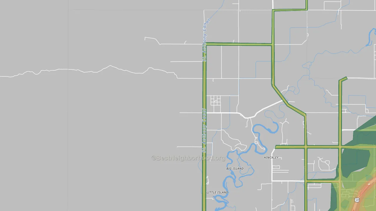 Plano, ID Map of Noise Levels in Plano