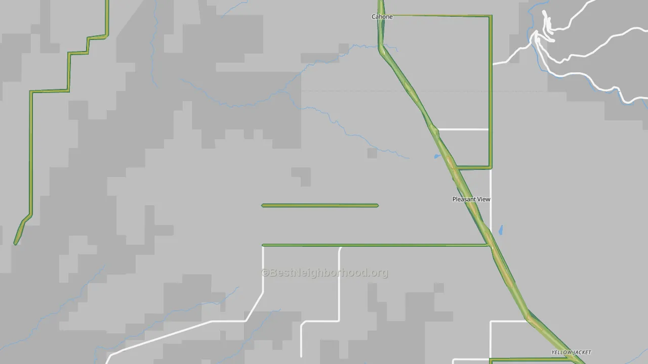 Pleasant View, CO Map of Noise Levels in Pleasant View