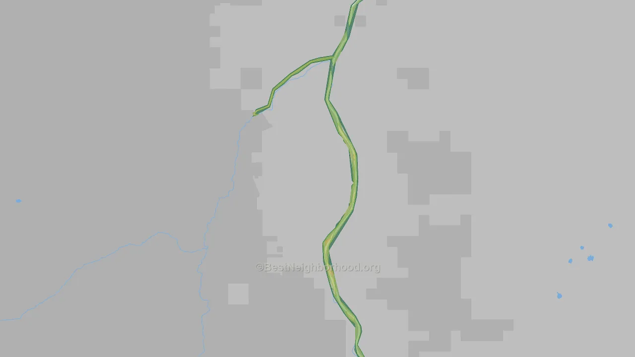 Pollock, ID Map of Noise Levels in Pollock