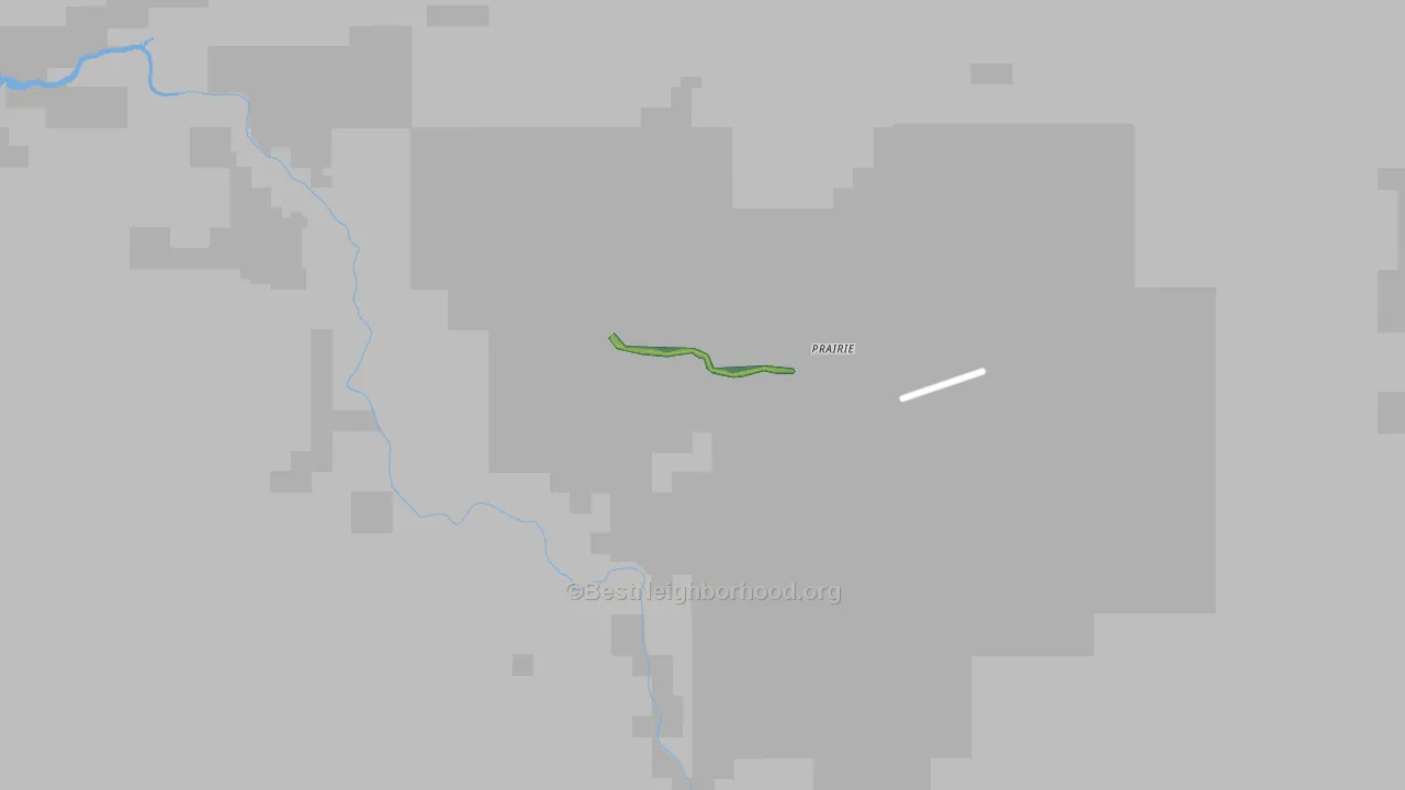 Prairie, ID Map of Noise Levels in Prairie