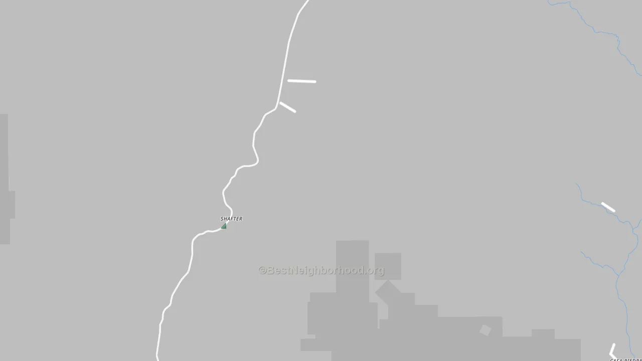 Presidio County, TX Map of Noise Levels in Presidio County