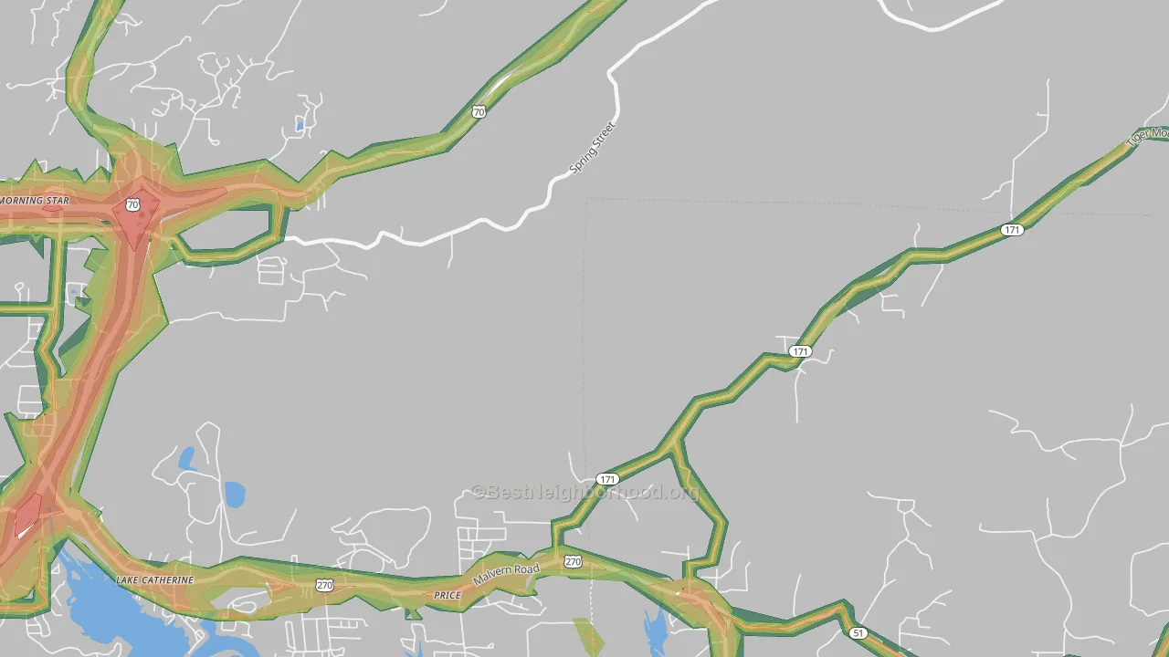 Price, AR Map of Noise Levels in Price