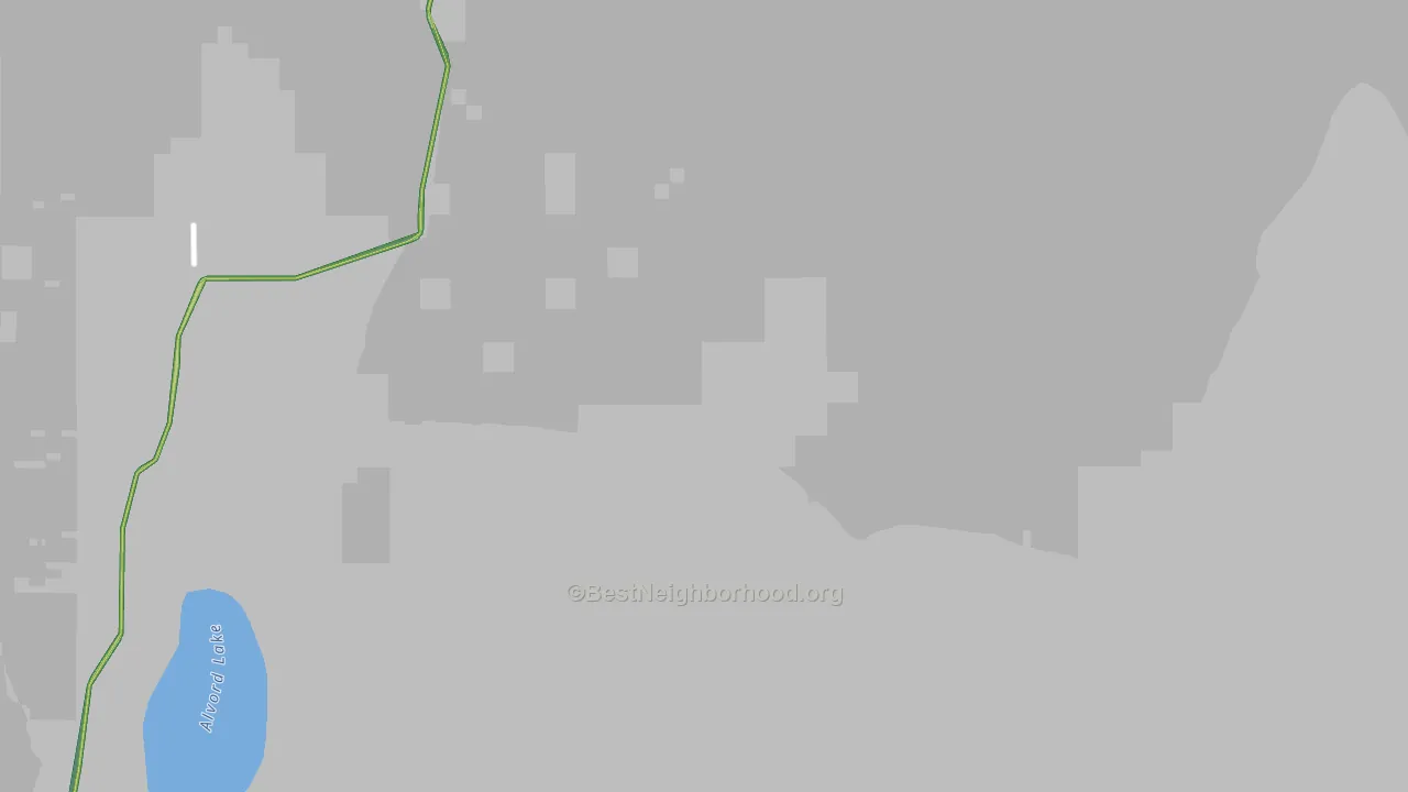 Princeton, OR Map of Noise Levels in Princeton