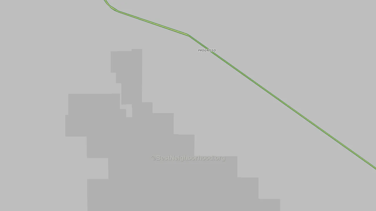 Progresso, NM Map of Noise Levels in Progresso