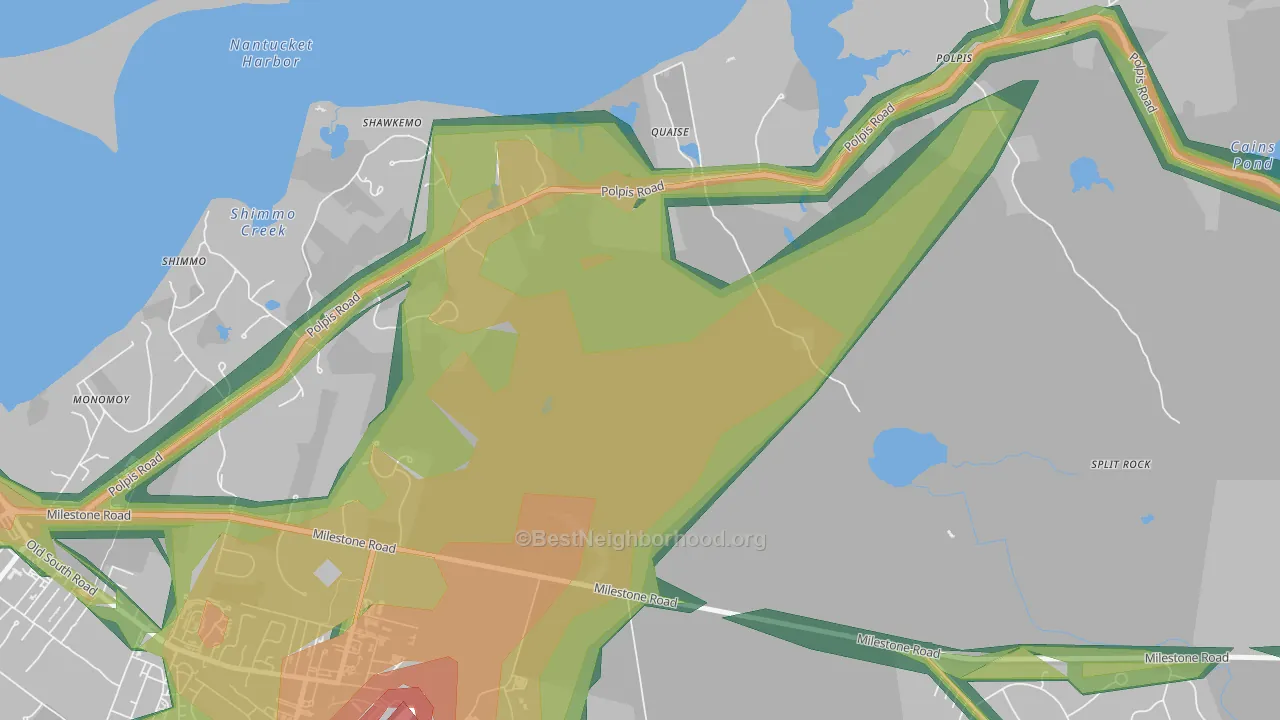 Quaise, MA Map of Noise Levels in Quaise