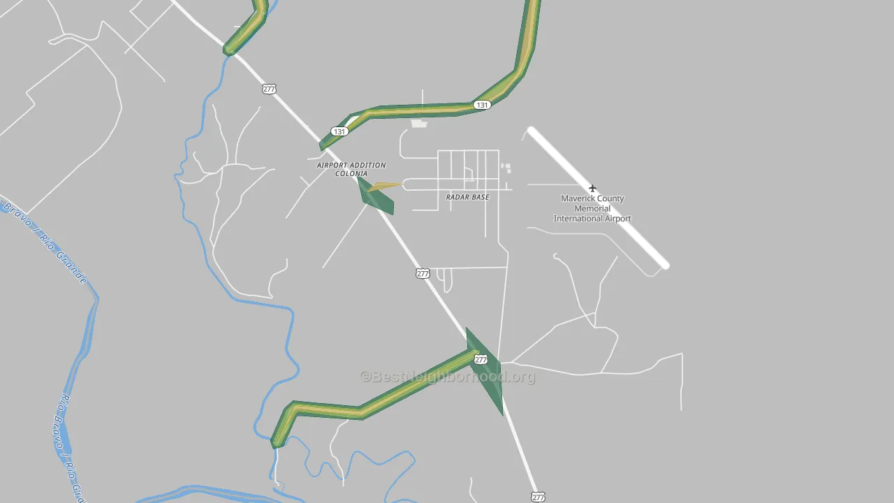 Radar Base, TX Map of Noise Levels in Radar Base