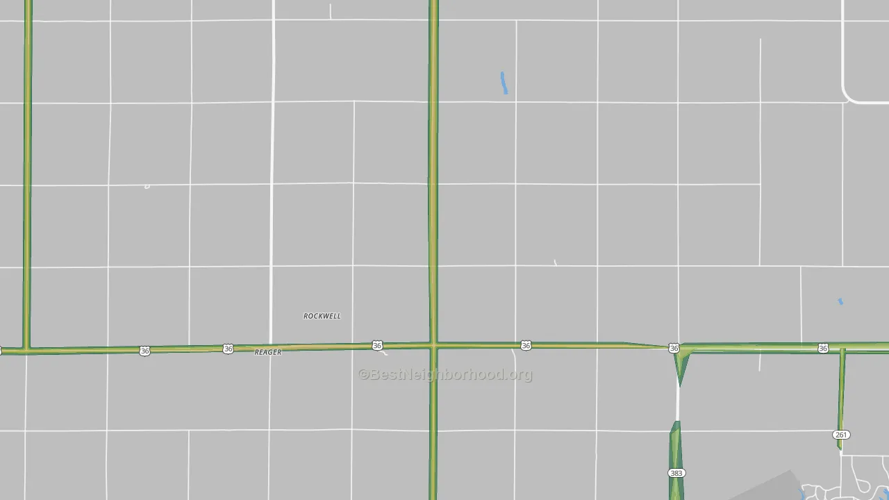 Reager, KS Map of Noise Levels in Reager