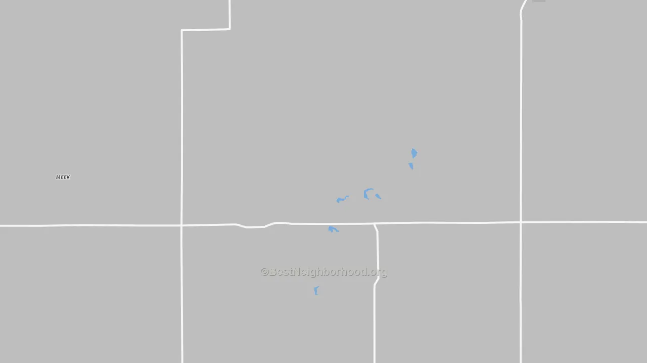 Redbird, NE Map of Noise Levels in Redbird
