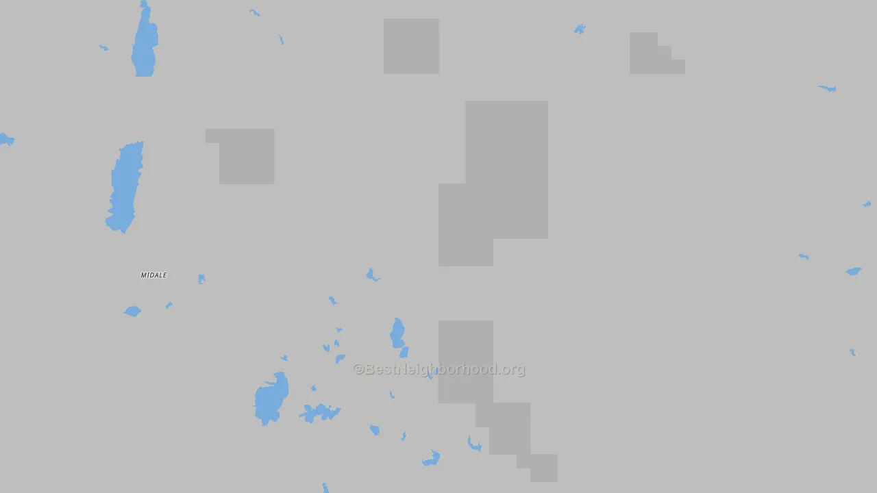 Regina, MT Map of Noise Levels in Regina