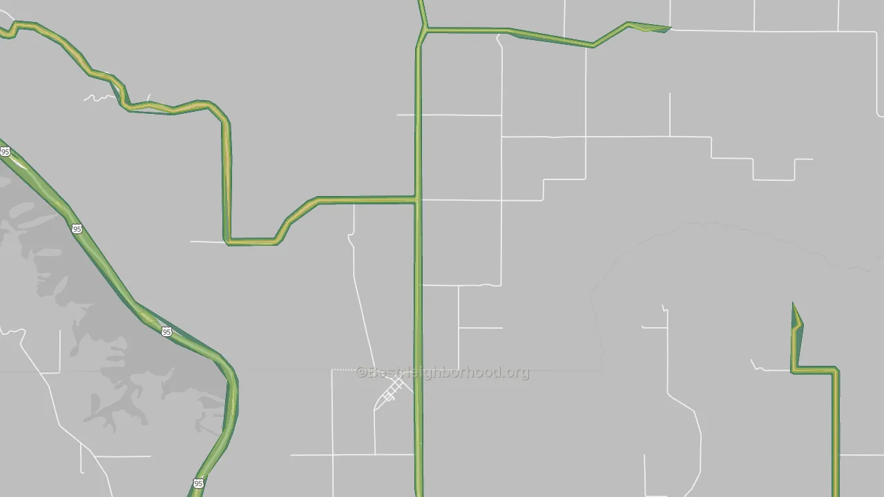 Reubens, ID Map of Noise Levels in Reubens