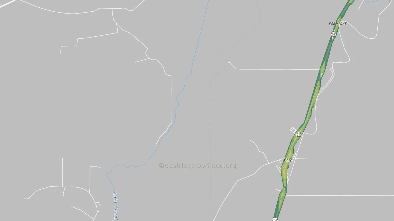 Richey, MS Map of Noise Levels in Richey