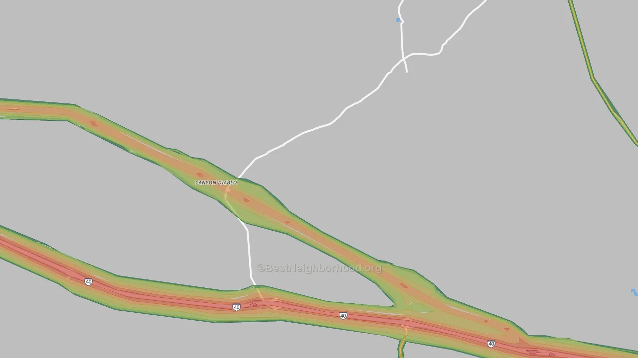 Rimmy Jims, AZ Map of Noise Levels in Rimmy Jims