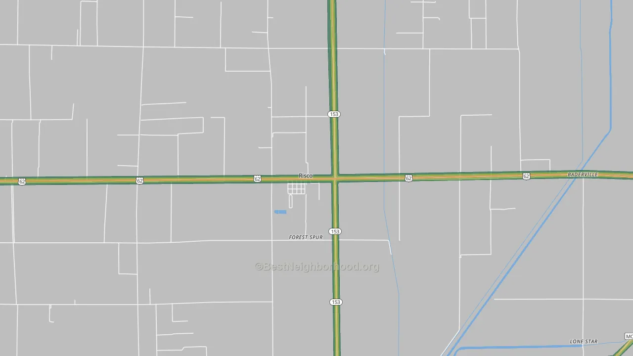 Risco, MO Map of Noise Levels in Risco