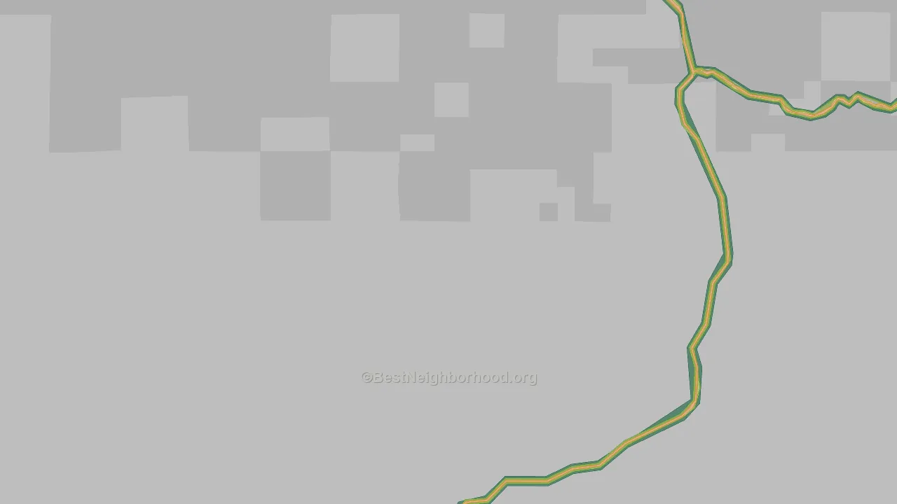 Ritter, OR Map of Noise Levels in Ritter
