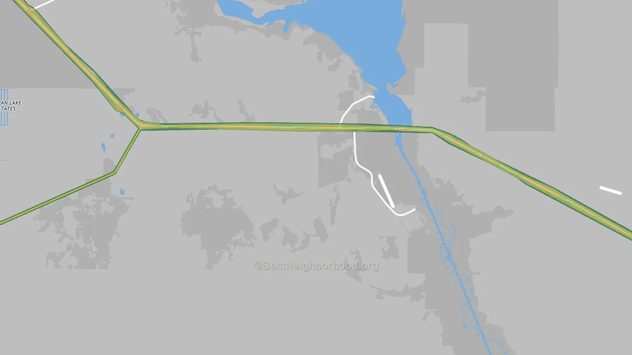 River Ranch, FL Map of Noise Levels in River Ranch