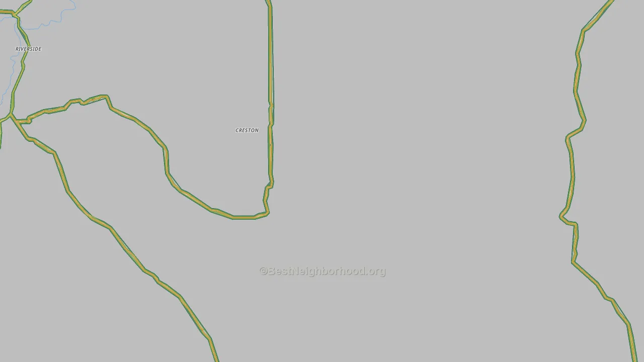 Riverside, OR Map of Noise Levels in Riverside