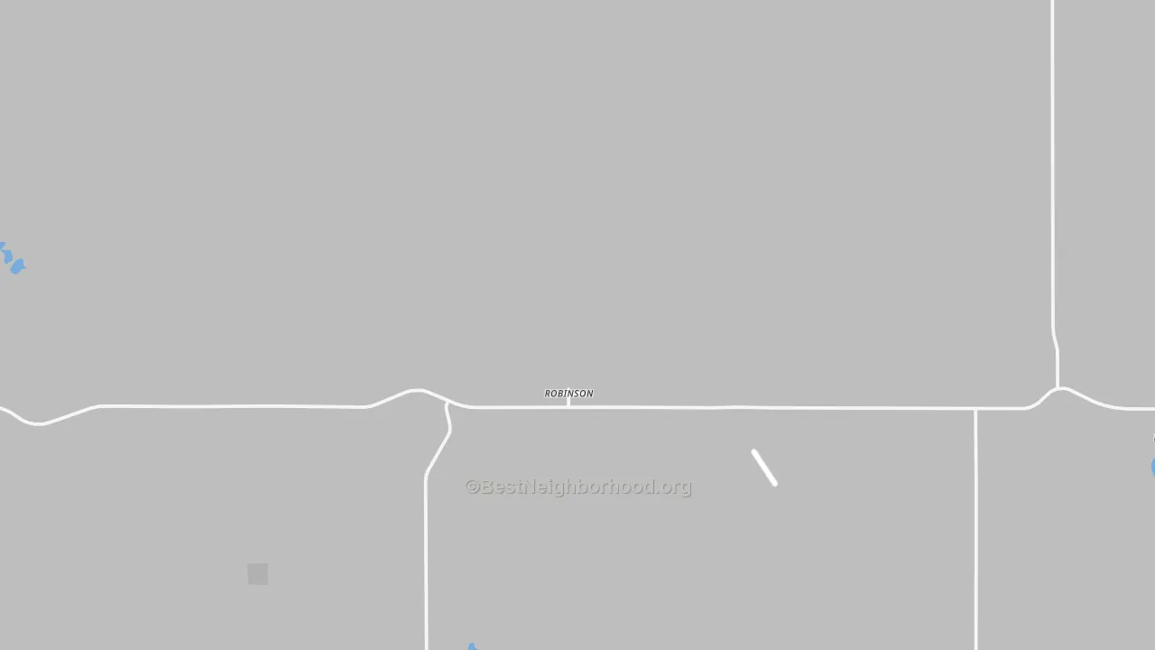 Robinson, ND Map of Noise Levels in Robinson
