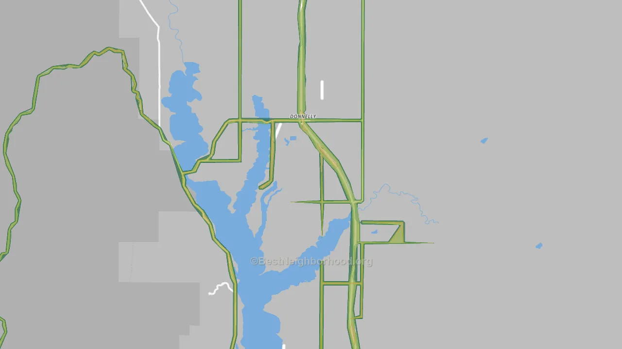 Roseberry, ID Map of Noise Levels in Roseberry