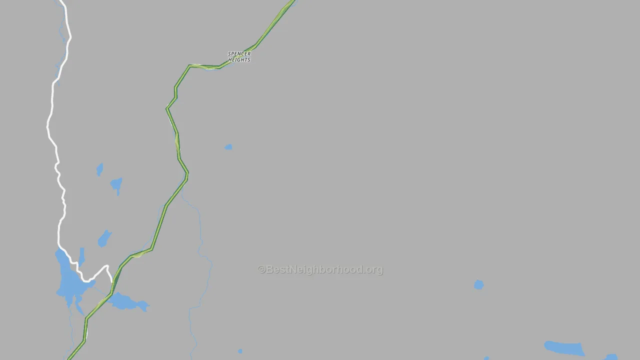 Rustic, CO Map of Noise Levels in Rustic