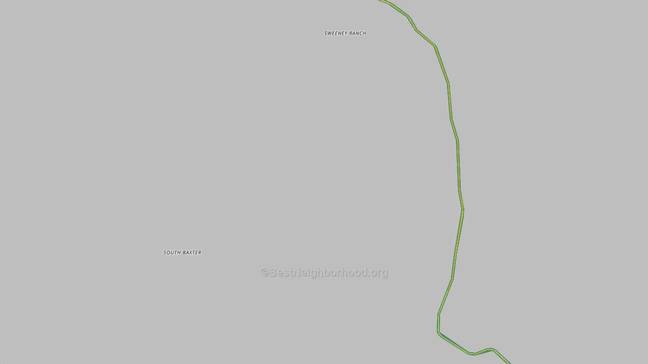 Sage, WY Map of Noise Levels in Sage