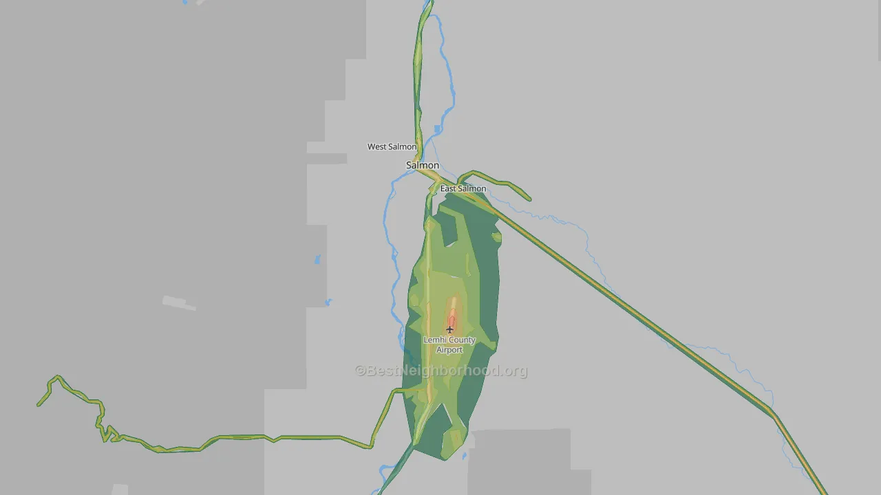 Salmon, ID Map of Noise Levels in Salmon