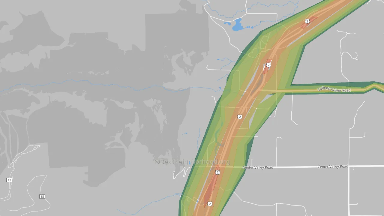 Samuels, ID Map of Noise Levels in Samuels