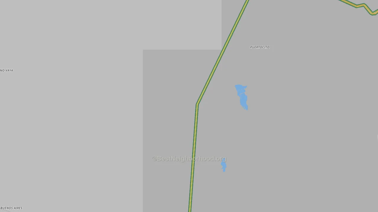 Sasabe, AZ Map of Noise Levels in Sasabe