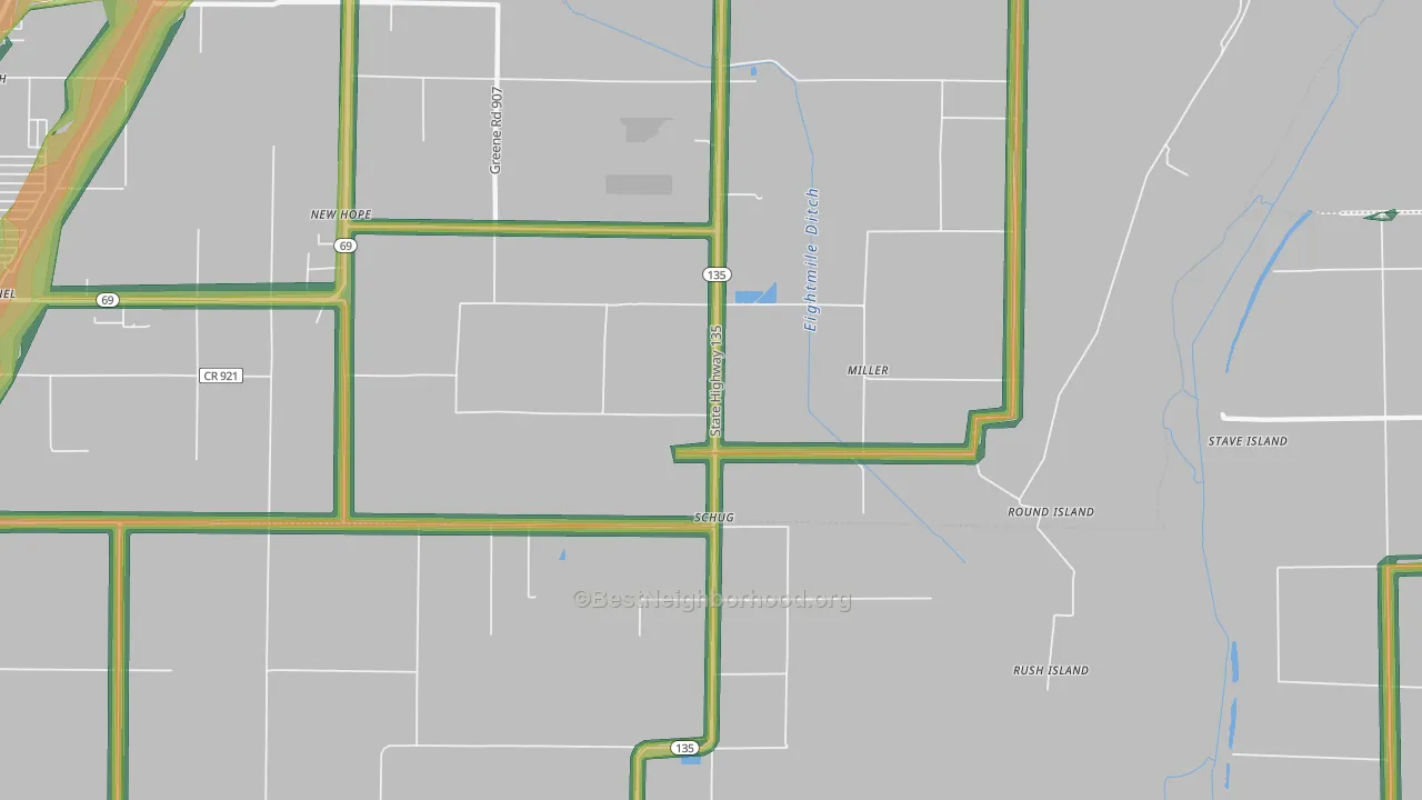 Schug, AR Map of Noise Levels in Schug