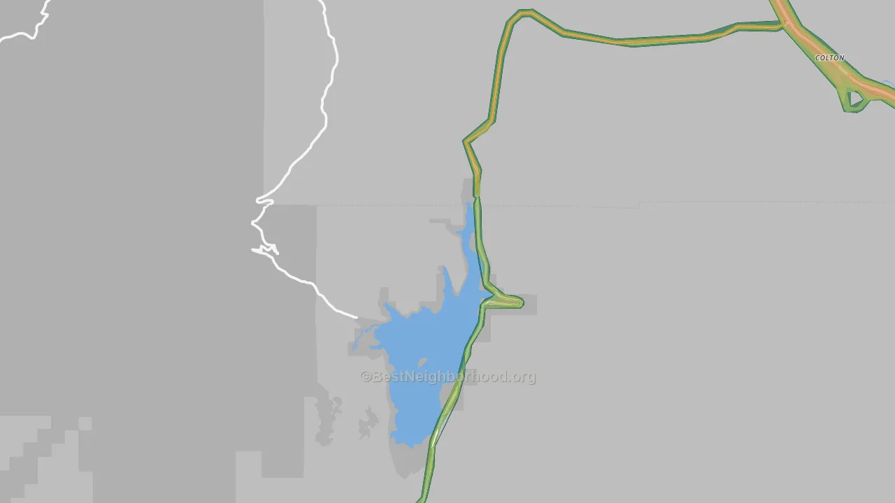 Scofield, UT Map of Noise Levels in Scofield