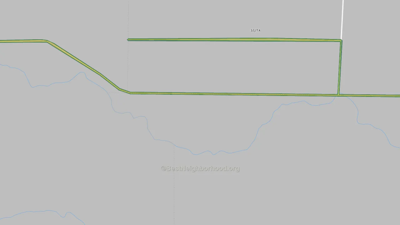 Sejita, TX Map of Noise Levels in Sejita