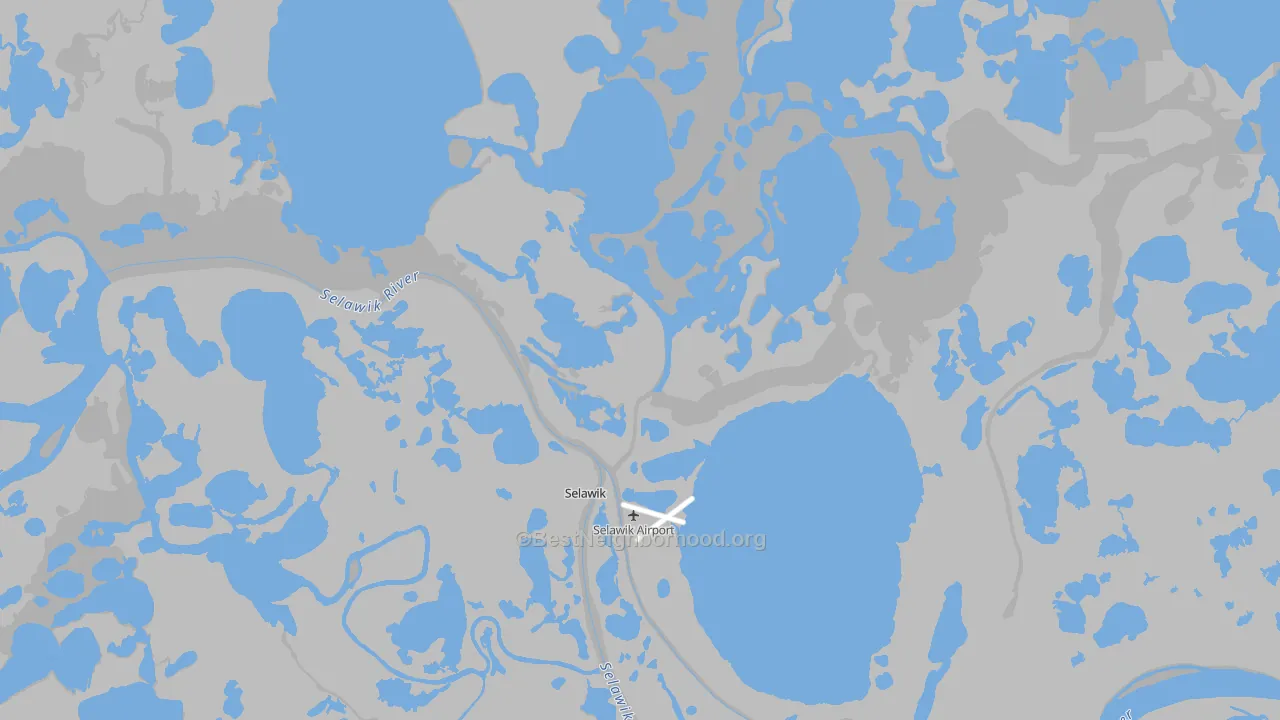 Selawik, AK Map of Noise Levels in Selawik