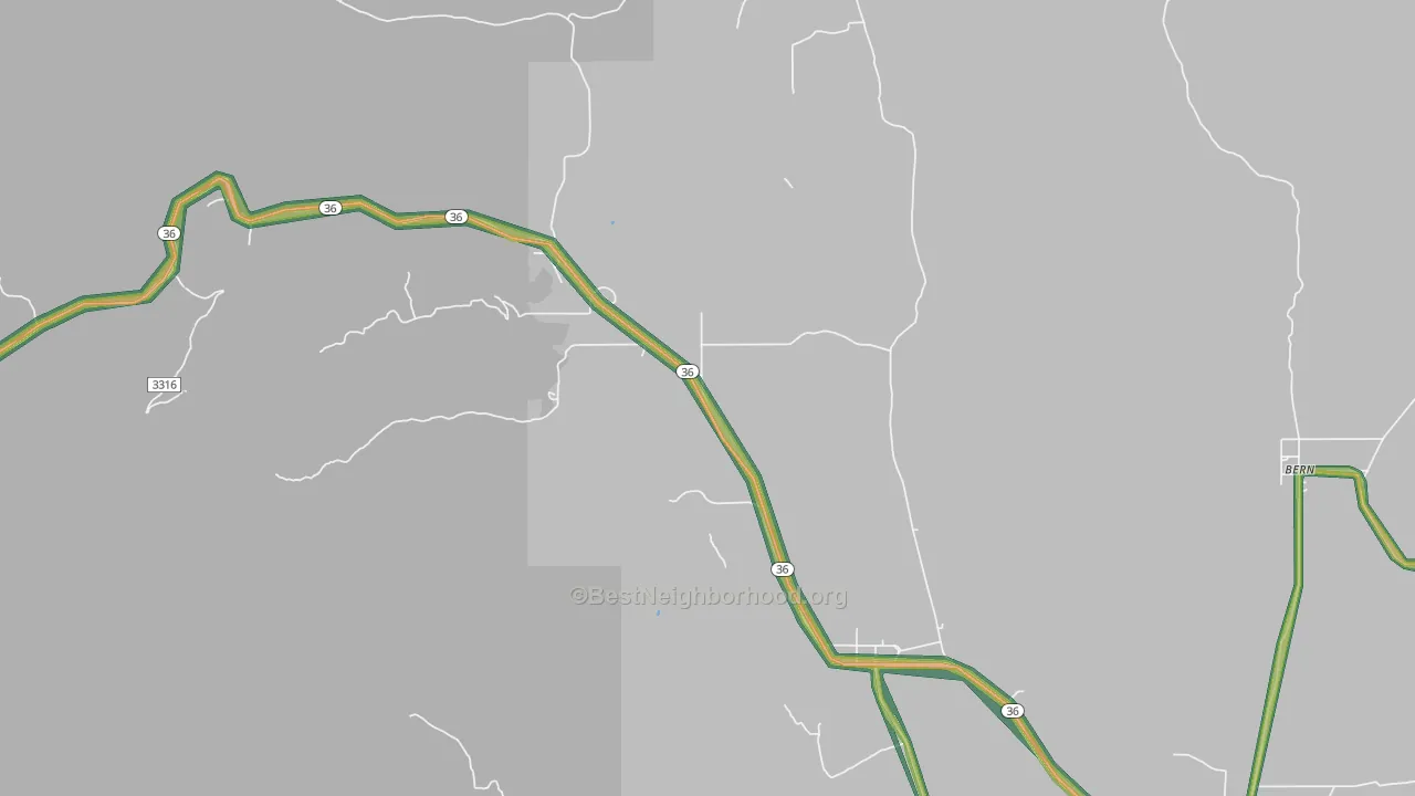 Sharon, ID Map of Noise Levels in Sharon