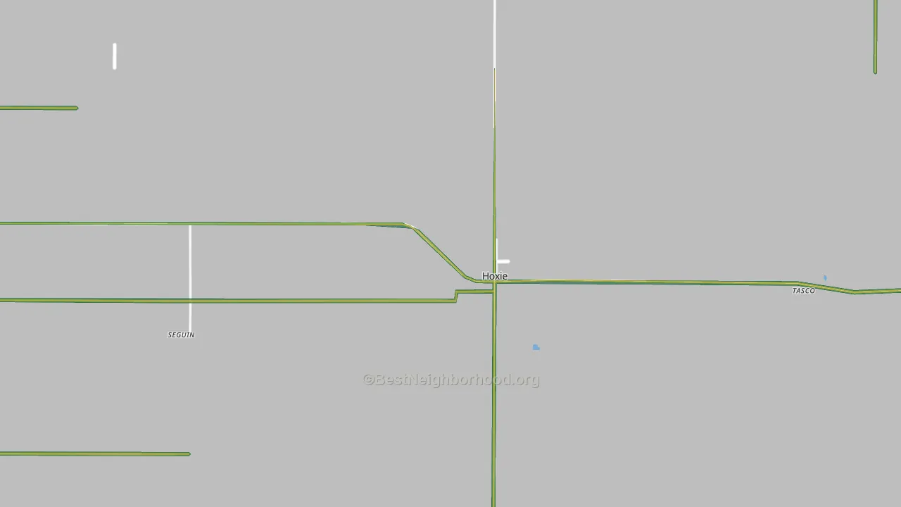Sheridan County, KS Map of Noise Levels in Sheridan County